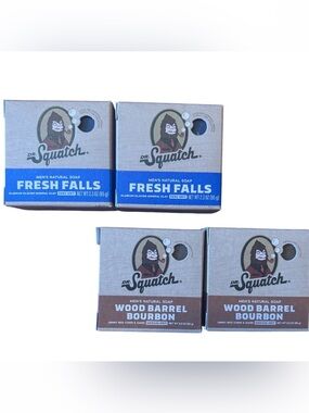 Dr. Squatch Travel Bundle | 2 Fresh Falls | 2 Wood Barrel Bourbon Flight Ready